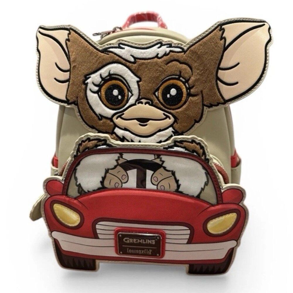 Gremlins Gizmo Plush Light Up Mini Backpack Warner Bros Loungefly NWT